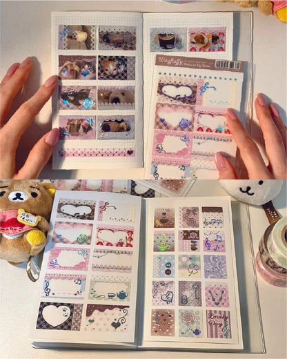 waytoofluffy - collab seal sticker