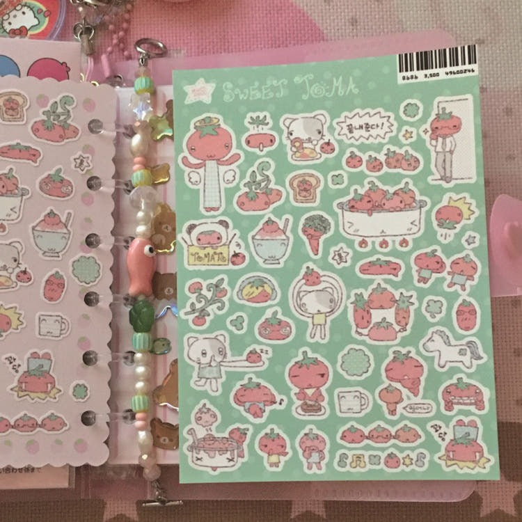 munyu - sweet toma sheet sticker