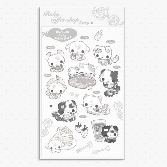 Natsunya - baby cafe sticker