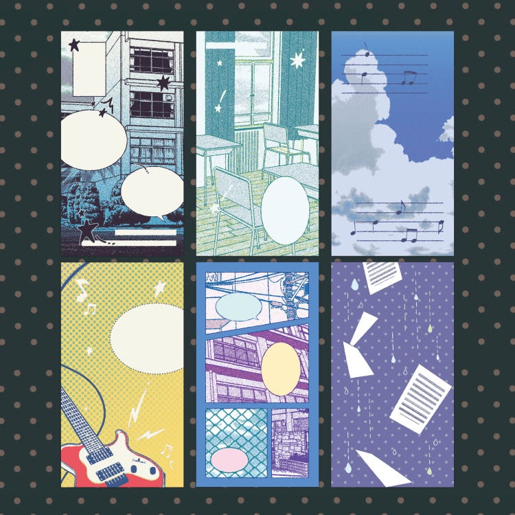 alien storm - nostalgic school life memo sheet pack