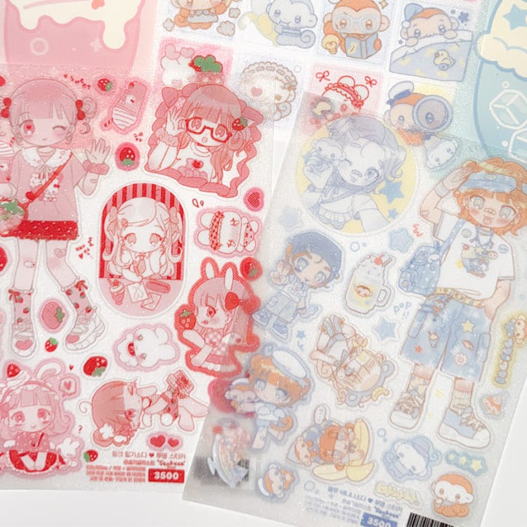 Seolkee Illust - soda sticker
