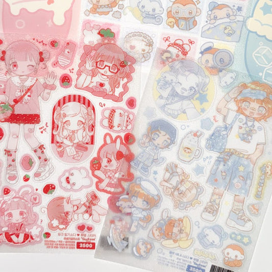 Seolkee Illust - soda sticker