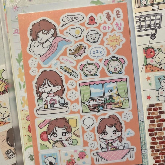 iostudio - good morning Sticker