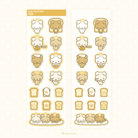manconiz - toast sticker