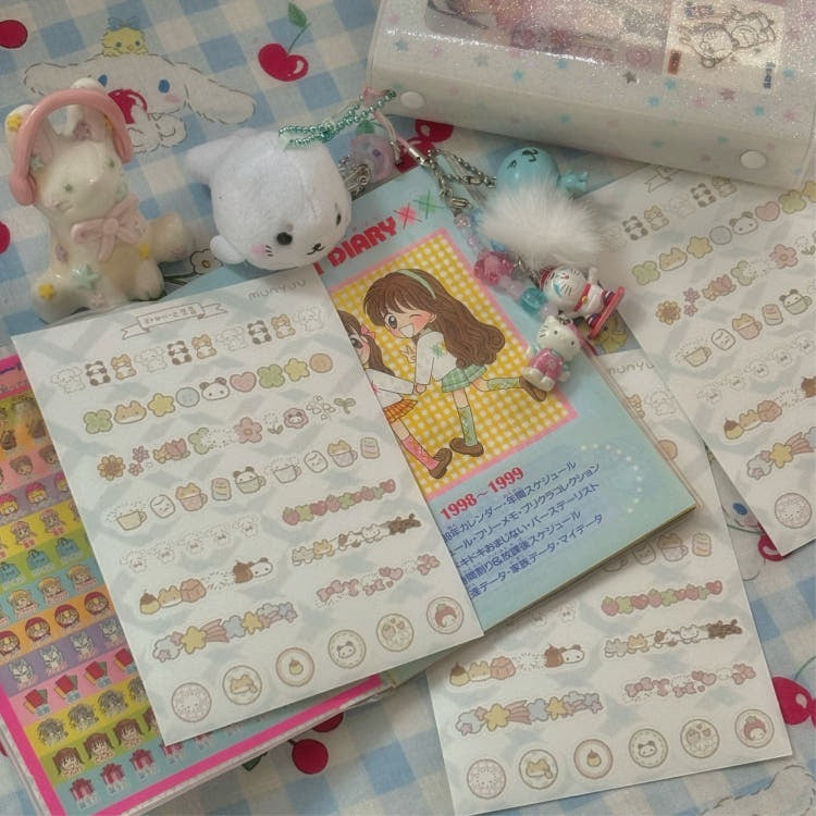 munyu - labels sticker sheet