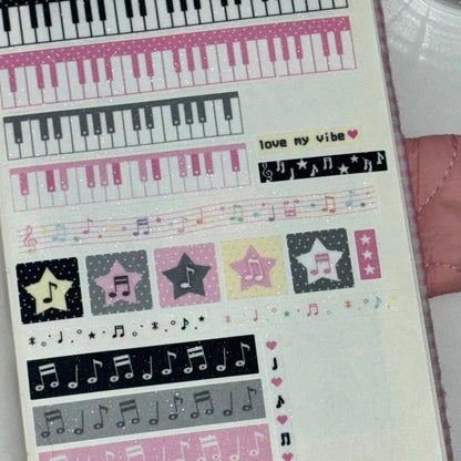 the glint of - Melody lover Kiss Cut tape (limited)