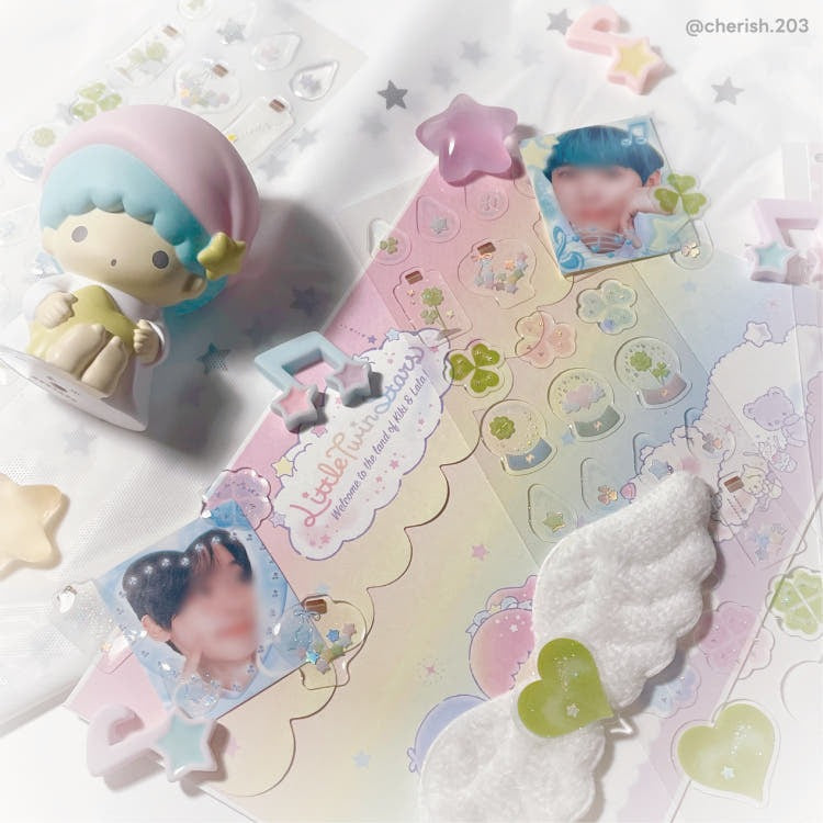 cherish 203 - luck sticker