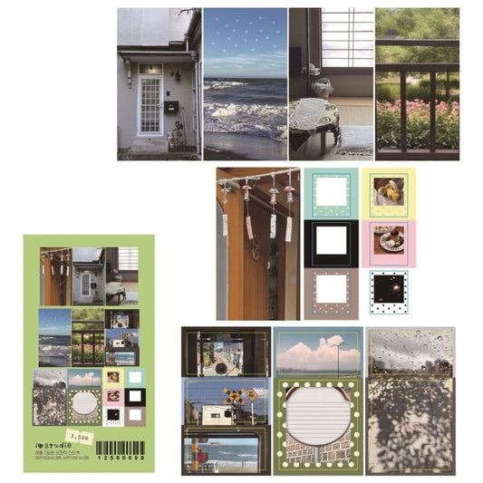 iostudio - summer japan memo sheet Sticker