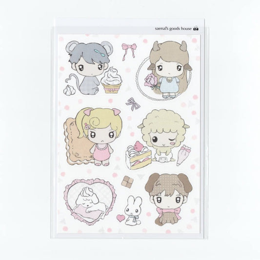 saenal - lovely sticker sheet