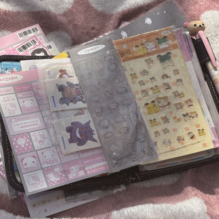 munyu - scruffy puppy sticker sheet