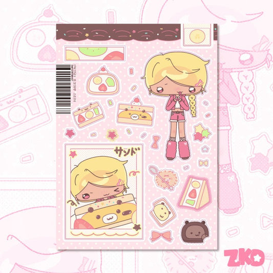 ZKD - choco gyaru sticker
