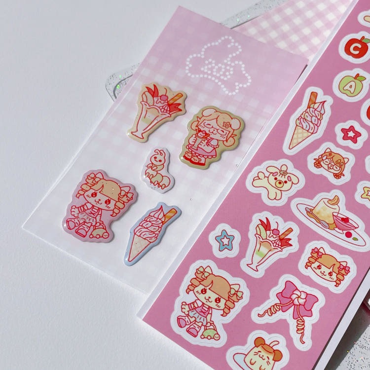 cherish 203 - cafe sticker