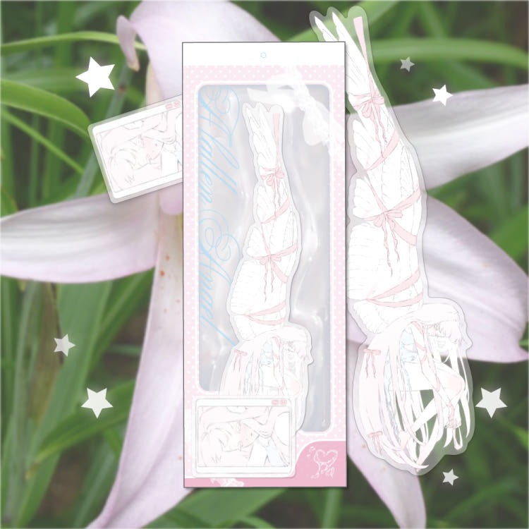 huae - my angel die cut sticker sheet