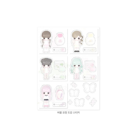 Coral Tree - Bubble fairy sticker