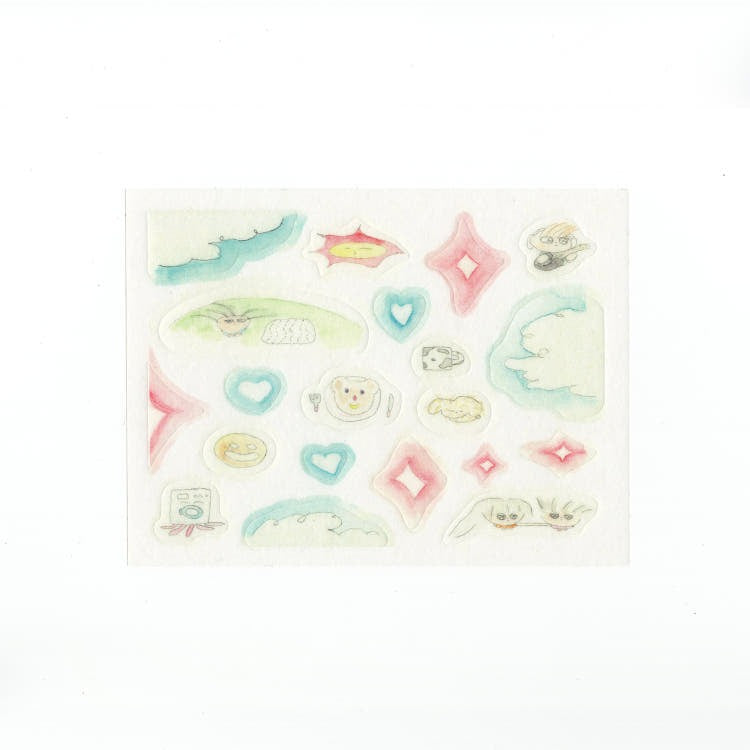 zinzoo - laundry sheet sticker