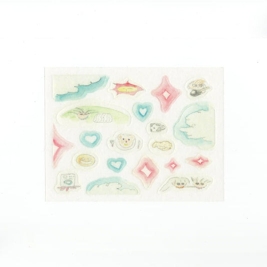 zinzoo - laundry sheet sticker