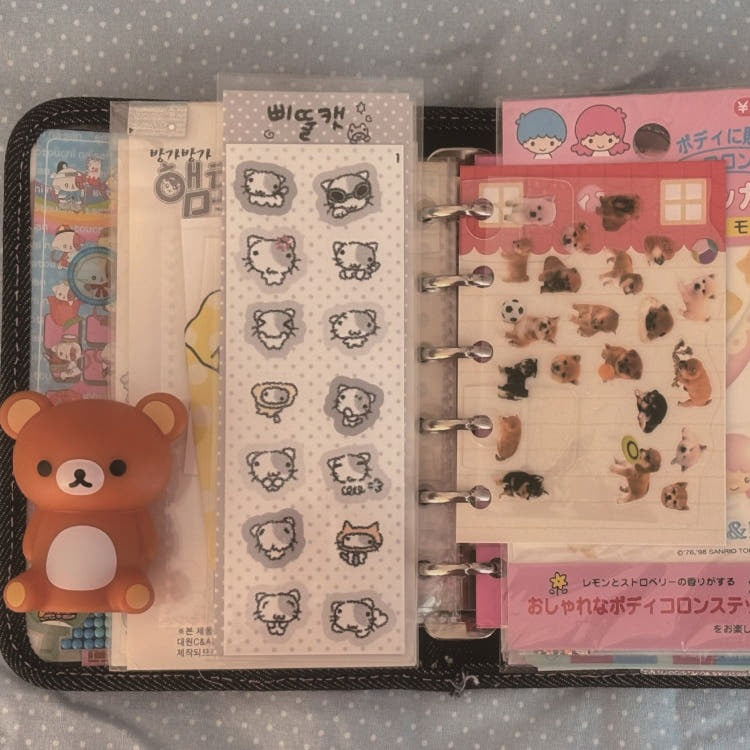 munyu - crooked cat 1 sticker sheet