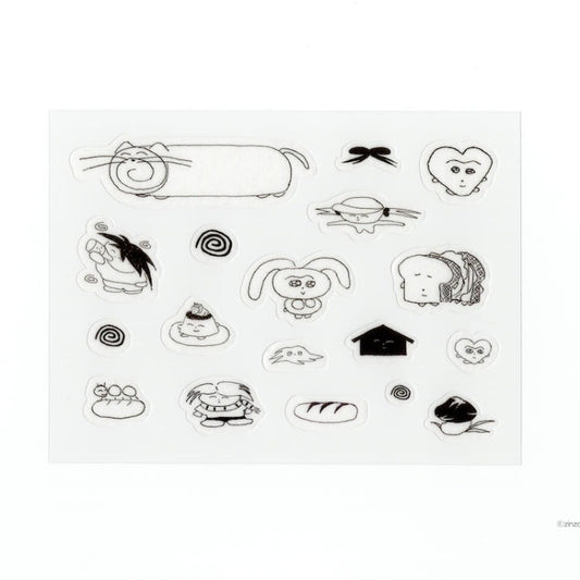 zinzoo - smile sheet sticker