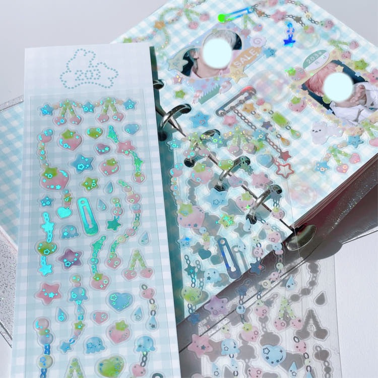 cherish 203 - jelly sticker