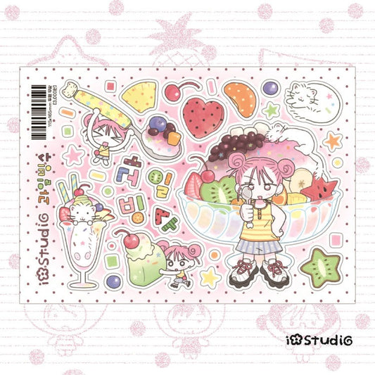iostudio - fruit Sticker