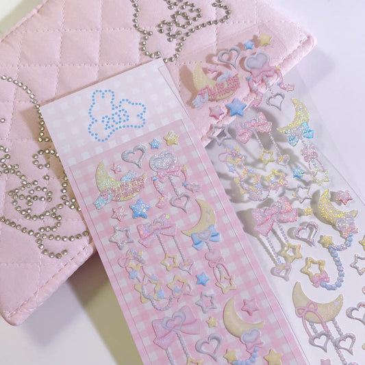 cherish 203 - fly to the moon sticker