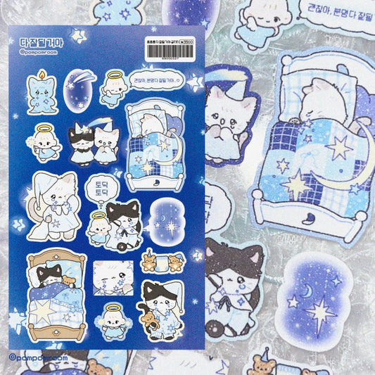 Pompomroom - everything will be alright Glitter Sticker