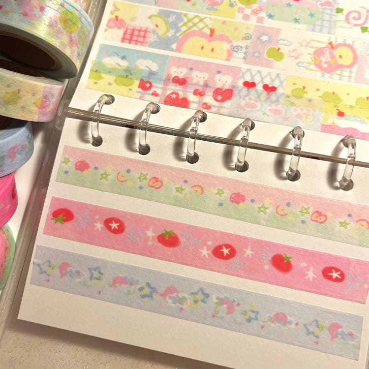 Berddi - Sparkling Summer Strawberry Washi Tape