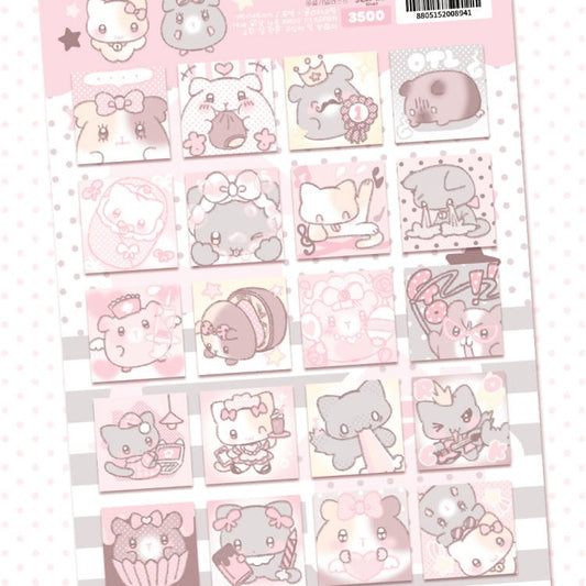 Seolkee Illust - square guinea sticker