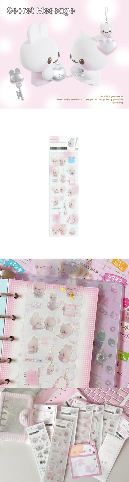 Mering - secret message sticker