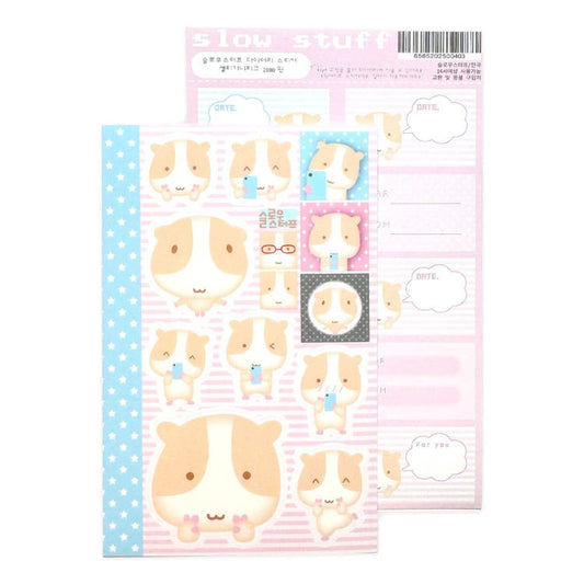 slow stuff - guinea pig sticker