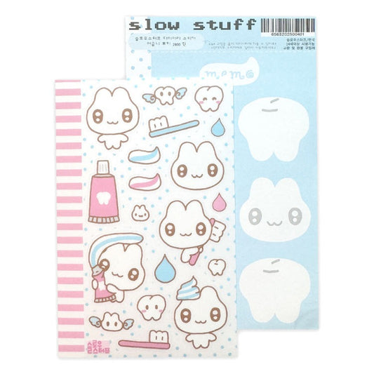 slow stuff - bunny sticker