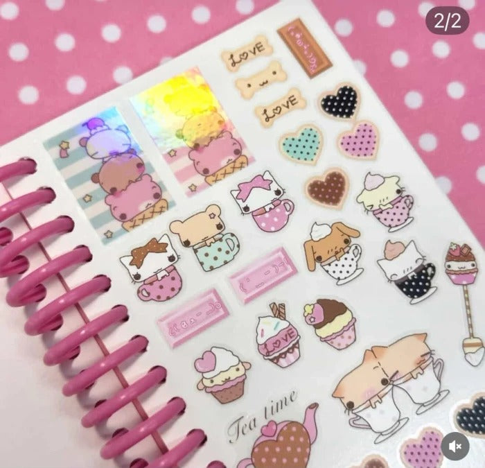 Happy nyang day - Sweet cookie sticker