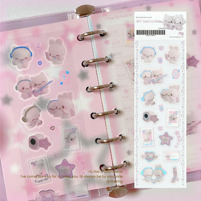 Mering - BFF memories sticker