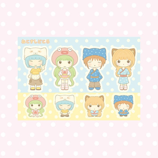 dori - part time sticker sheet