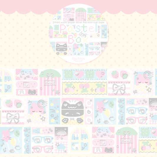 Seolkee Illust - pastel box 30mm kisscut tape