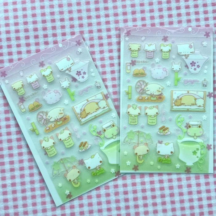 Happy nyang day - Summer tea sticker