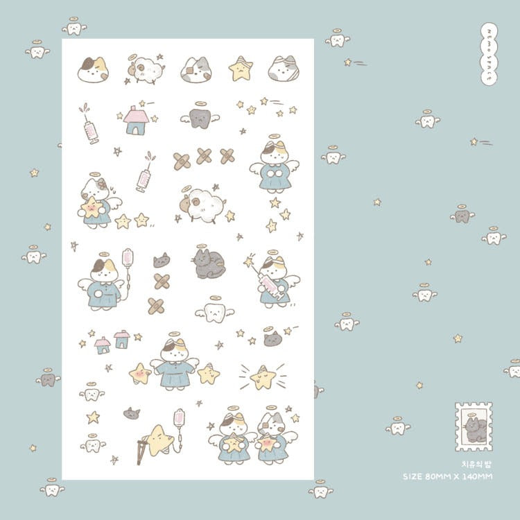 nemo space - healing night sheet sticker