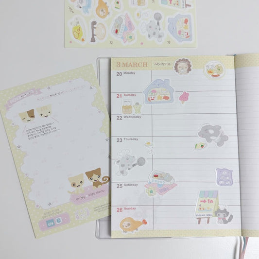 saenal - childrens meal sticker sheet