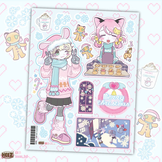 heez - cookie christmas sticker