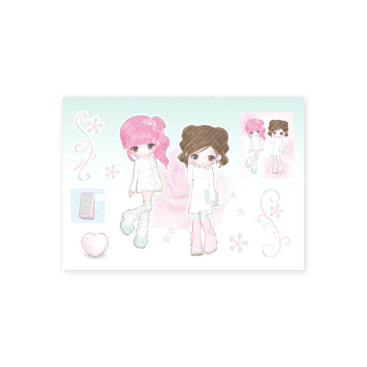 coraltree - white look sticker