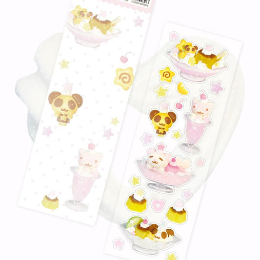 Jumani - panda a la mode sticker