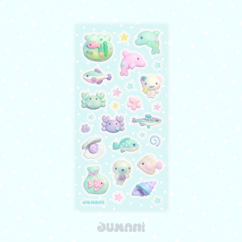 Jumani - jelly sea sticker