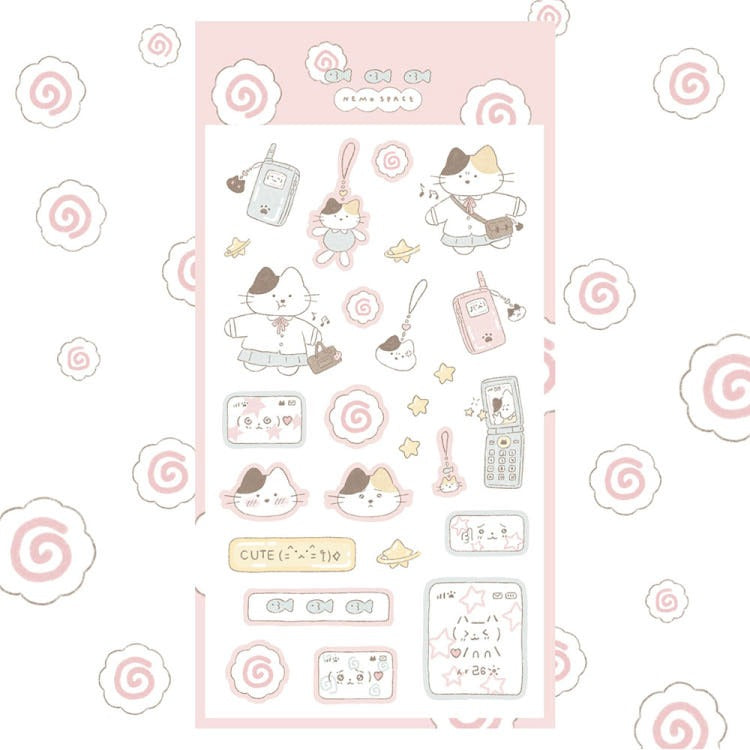 nemo space - after school message sheet sticker