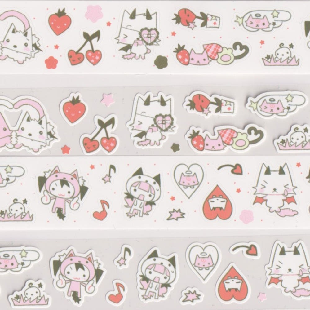 Siljong - twin wings kiss cut tape