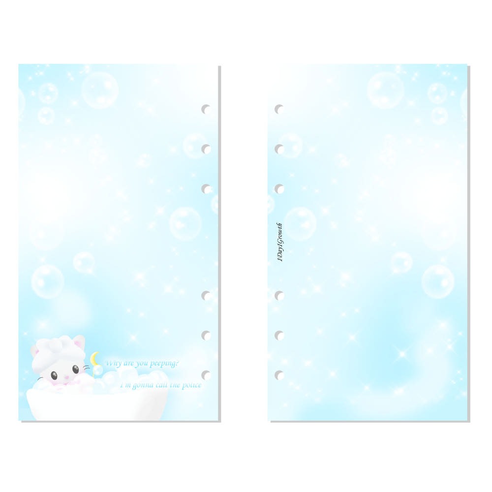 Azusansan - A6 diary refill