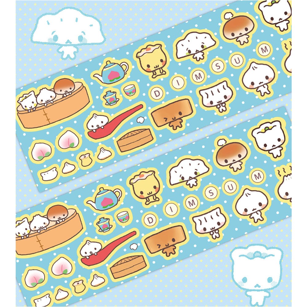 heartwarmingclub - shumaigun sticker sheet
