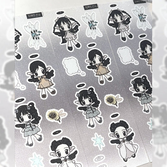 yyoinnn - perfect angel sticker sheet