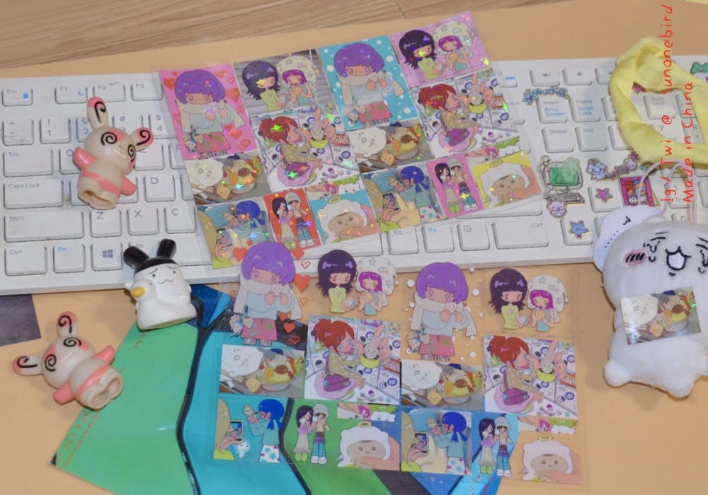 Sunonebird - Plush toys sticker