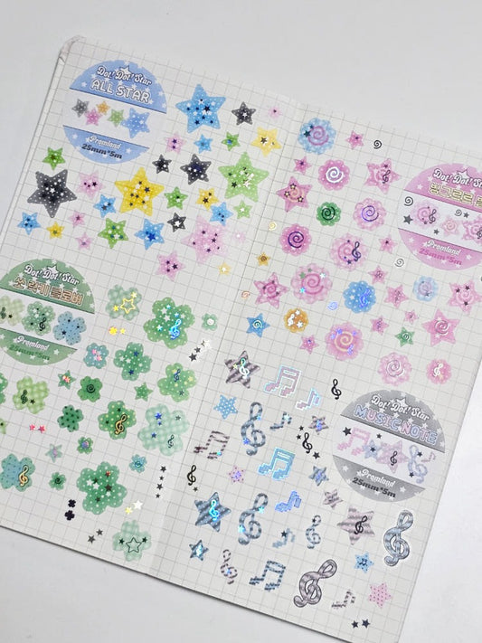 promland - dot dot star kisscut tape