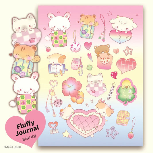 heartwarmingclub - peulleopi sticker sheet
